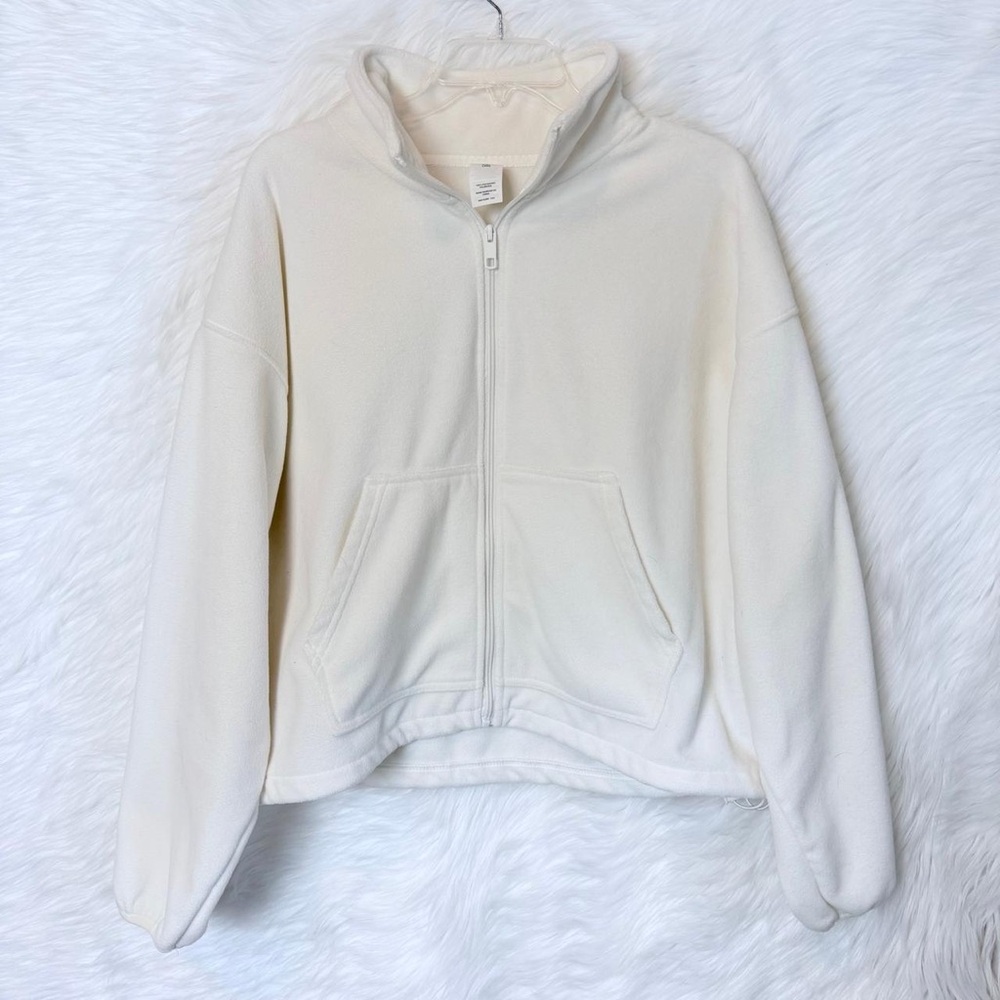 Avia Off-White Full-Zip Puffer Jacket
